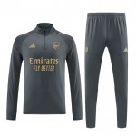 Arsenal Training Sweatshirts Viertelreißverschluss 2023-24 Graue